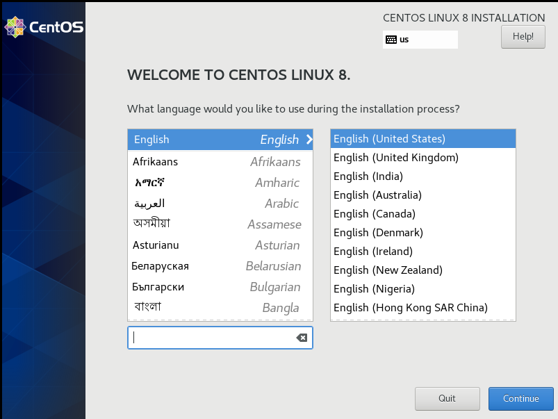 CentOS Linux 的安装